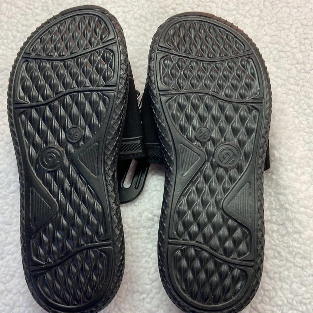 Champion Cushion Fit Franco Boy’s Black  Slide Size L (4/5) NWT - Picture 9 of 10